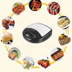 3 in 1 Sandwich Maker Multifunktions-Waffeleisen Panini Breakfast Maker, EU Plug – Bild 6