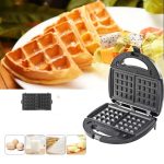 3 in 1 Sandwich Maker Multifunktions-Waffeleisen Panini Breakfast Maker, EU Plug – Bild 7