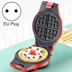 3-in-1 Multifunktions-Elektrobackform Frühstücksmaschine Donut Sandwich Waffeleisen Pizza Maker, EU Plug