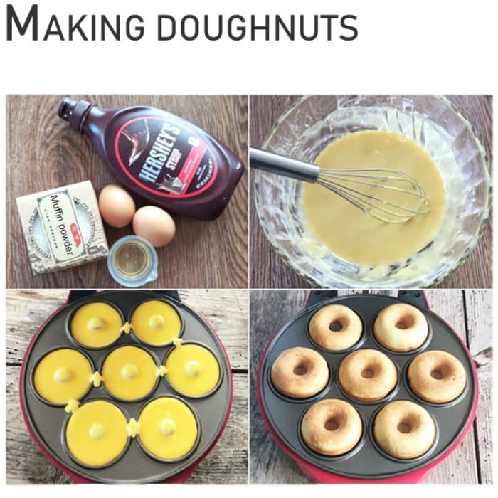 3-in-1 Multifunktions-Elektrobackform Frühstücksmaschine Donut Sandwich Waffeleisen Pizza Maker, EU Plug – Bild 12