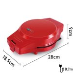 3-in-1 Multifunktions-Elektrobackform Frühstücksmaschine Donut Sandwich Waffeleisen Pizza Maker, EU Plug – Bild 5