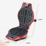 3-in-1 Multifunktions-Elektrobackform Frühstücksmaschine Donut Sandwich Waffeleisen Pizza Maker, EU Plug – Bild 6