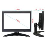 ZGYNK B1042 Tragbares hochauflösendes Computermonitor-Display aus Metall, 7 inch VGA AV HDMI BNC, 9.7 inch VGA AV HDMI BNC, 10.1 inch VGA AV HDMI BNC, 12 inch VGA AV HDMI BNC, 12.5 inch VGA AV HDMI BNC – Bild 8
