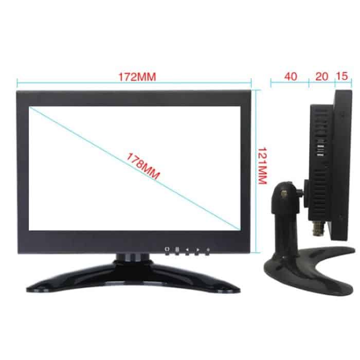 ZGYNK B1042 Tragbares hochauflösendes Computermonitor-Display aus Metall, 7 inch VGA AV HDMI BNC, 9.7 inch VGA AV HDMI BNC, 10.1 inch VGA AV HDMI BNC, 12 inch VGA AV HDMI BNC, 12.5 inch VGA AV HDMI BNC – Bild 8