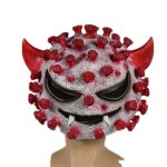 Halloween Requisiten Horror Kopfbedeckung Latex Maske Lehrmodell