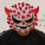 Halloween Requisiten Horror Kopfbedeckung Latex Maske Lehrmodell – Bild 5