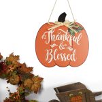 Wooden Harvest Festival Thanksgiving Kürbis Home Decoration Listing