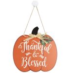 Wooden Harvest Festival Thanksgiving Kürbis Home Decoration Listing – Bild 2
