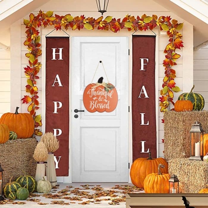 Wooden Harvest Festival Thanksgiving Kürbis Home Decoration Listing – Bild 5