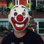 Halloween Horror Requisiten Perücke Clown Maske – Bild 6