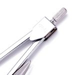 Edelstahl Student Drawing Compass Math Geometry Tool (im Lieferumfang enthalten) – Bild 5