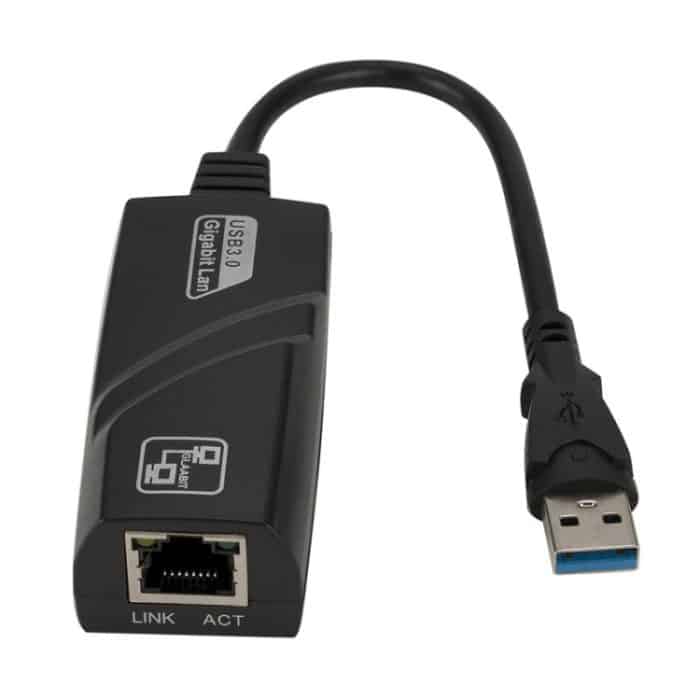 10/100/1000 Mbit / s RJ45 auf USB 3.0 Externe Gigabit-Netzwerkkarte, Unterstützung WIN10 – Bild 2