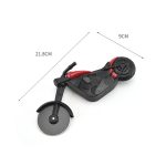 Edelstahl Motorrad Form Pizza Cutter Roller Cutting Pizza Tool – Bild 4
