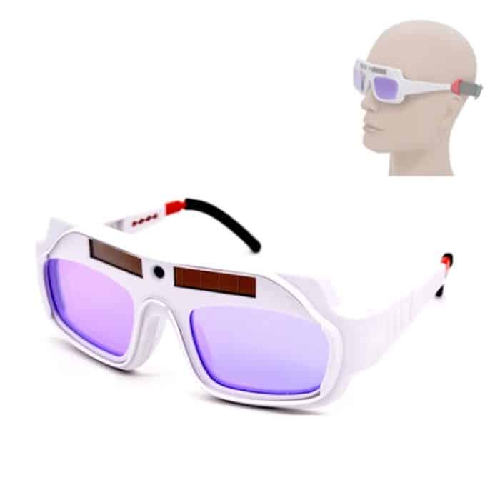 Automatisch dimmende, anti-ultraviolette, anti-starke fotoelektrische Schweißbrille, (White), (Black) – Bild 1