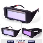 Automatisch dimmende, anti-ultraviolette, anti-starke fotoelektrische Schweißbrille, (White), (Black) – Bild 7