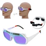 Automatisch dimmende, anti-ultraviolette, anti-starke fotoelektrische Schweißbrille, (White), (Black) – Bild 9