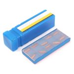 10 Stück MGMN200-G Einsätze + 1 Stück MGEHR1212-2 Drehwerkzeug – Bild 2