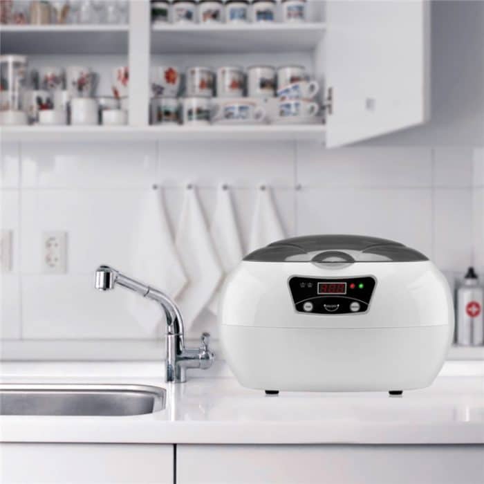 35W 600ml Mini-Ultraschallreiniger Brillenschmuck Haushalts-Ultraschallreiniger, 220V EU Plug, 110V US Plug, 220V AU Plug, 220V UK Plug – Bild 11