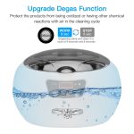 35W 600ml Mini-Ultraschallreiniger Brillenschmuck Haushalts-Ultraschallreiniger, 220V EU Plug, 110V US Plug, 220V AU Plug, 220V UK Plug – Bild 4