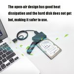 Olmaster Externes Notebook-Festplatten-Adapterkabel, Easy Drive-Kabel, USB3.0-zu-SATA-Konverter, Hard Disk Dedicated 2.5 Inch, Hard Disk + Type-C Adapter 2.5 Inch, Hard Disk Dedicated 3.5 Inch (US Plug), Hard Disk + Type-C Adapter 3.5 Inch (US Plug) – Bild 2