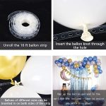 Blauer Ballon Set Hängende Flagge Whisky Ballon Kette Set Party Dekoration Veranstaltungsort Dekoration Requisiten – Bild 5