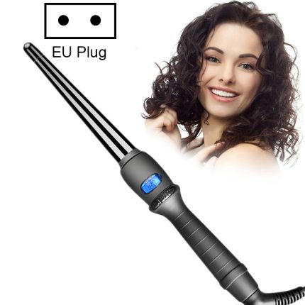 LCD Konischer Lockenstab Einzelrohr Keramikglasur Birnenblütenkegel, 19mm EU, 25mm EU, 25mm US, 19mm US, 32mm EU