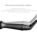 LCD Konischer Lockenstab Einzelrohr Keramikglasur Birnenblütenkegel, 19mm EU, 25mm EU, 25mm US, 19mm US, 32mm EU – Bild 5