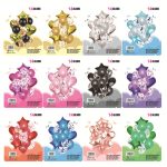 2 Stück 18 Zoll Aluminium-Perlen-Pailletten-Ballon-Set, Party-Dekoration, Urlaubsdekoration – Bild 3