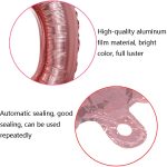 Hochzeitsdekoration Anordnung Set 16 Zoll Happy Wedding Rose Gold Brief Ballondekoration – Bild 5