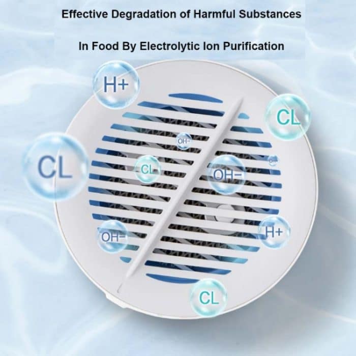 Xiaoda Obst Gemüse Reinigungsmaschine Haushaltslebensmittelreiniger Desinfektion Entgiftungsmaschine – Bild 5