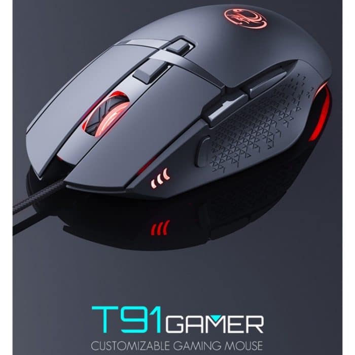 iMICE T91 8 Tasten 7200DPI USB Wired Luminous Gaming Mouse, Kabellänge: 1,8 m – Bild 4