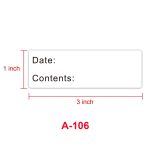 10 Stück Rolle für Zuhause, Küche, Lebensmittelmarkierung, Datumsaufkleber, 1 x 3 inch – Bild 3