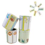 Namensaufkleber für Grundschulkinder, 1x2.5 Inch