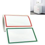 A-131 5 Stück Rollen-Namensetikettenaufkleber, 150 PCS/Roll 88x58 mm, 300 PCS/Roll 88x58 mm