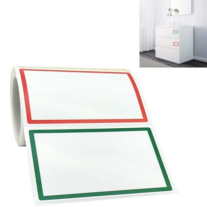 TBD0545187401.jpg A-131 5 Stück Rollen-Namensetikettenaufkleber, 150 PCS/Roll 88x58 mm, 300 PCS/Roll 88x58 mm – Bild 1