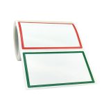 A-131 5 Stück Rollen-Namensetikettenaufkleber, 150 PCS/Roll 88x58 mm, 300 PCS/Roll 88x58 mm – Bild 7