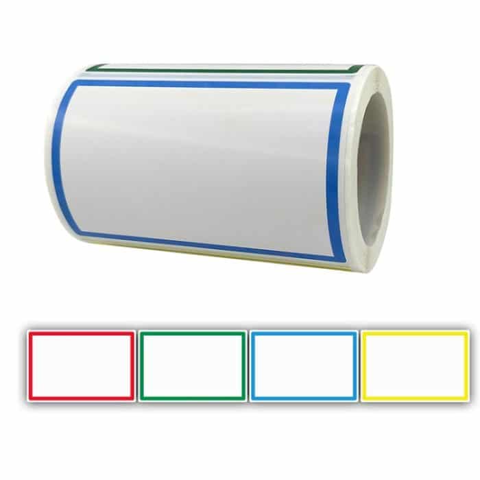 A-131 5 Stück Rollen-Namensetikettenaufkleber, 150 PCS/Roll 88x58 mm, 300 PCS/Roll 88x58 mm – Bild 2