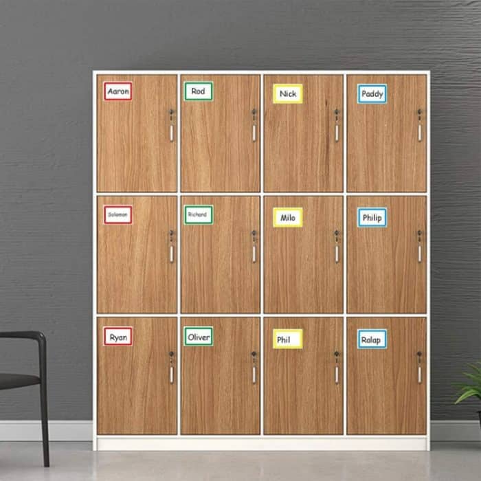 A-131 5 Stück Rollen-Namensetikettenaufkleber, 150 PCS/Roll 88x58 mm, 300 PCS/Roll 88x58 mm – Bild 5