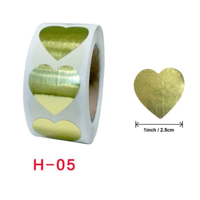 5 Stück Backen handgemachte dekorative Aufkleber Etikett, 2.5 cm / 1 inch – Bild 5