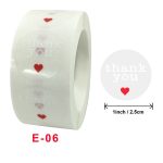 3 Stück Dankesaufkleber, Siegeletikett, Geschenkverpackung, Dekorationsaufkleber, E-06 Sticker – Bild 2