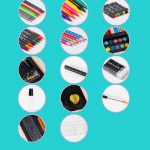 Malerei Holzkiste bunte Stift Set Kunst Schulbedarf für Kinder, 180 in 1 – Bild 6