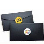 3 PCS Danke Aufkleber 8 Arten von Bildern Hochzeit Party Dekoration Lieferungen Etikett, A-132-38mm Sticker – Bild 6