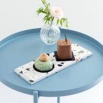 Terrazzo-Schneidebrett, Coffee-Shop-Essteller, Käsebrett, Lebensmittelfotografie-Teller, Large, Small – Bild 7