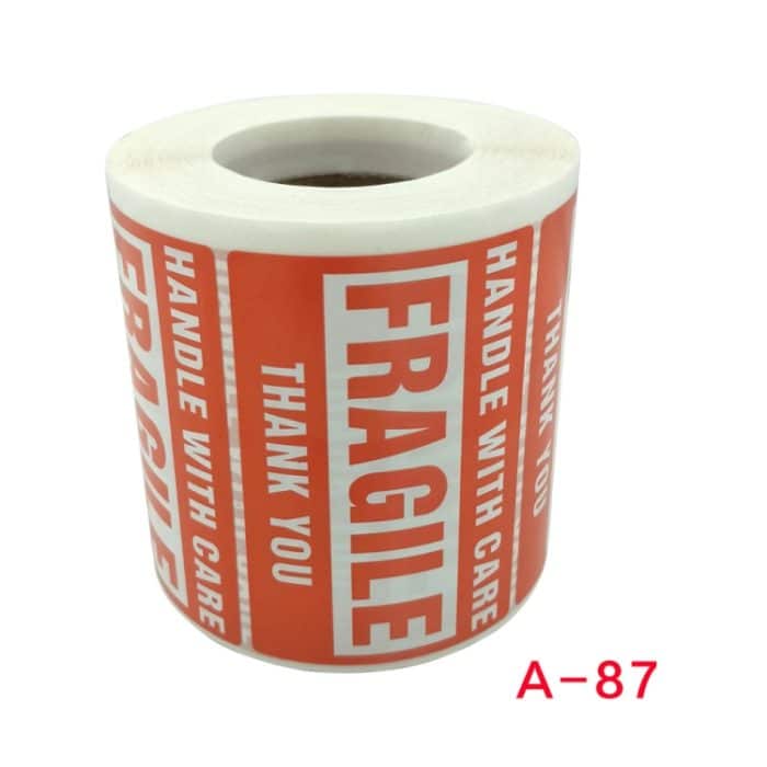 Aufkleber „Achtung Warnung“ für Verpackung und Transport, A-87 – Bild 4