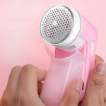 2 Stück tragbares USB-Enthaarungsgerät für Zuhause, Schlafsaal, Mantel, Plüsch-Wolllaken, USB Depilator – Bild 3