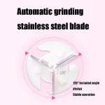 2 Stück tragbares USB-Enthaarungsgerät für Zuhause, Schlafsaal, Mantel, Plüsch-Wolllaken, USB Depilator – Bild 5