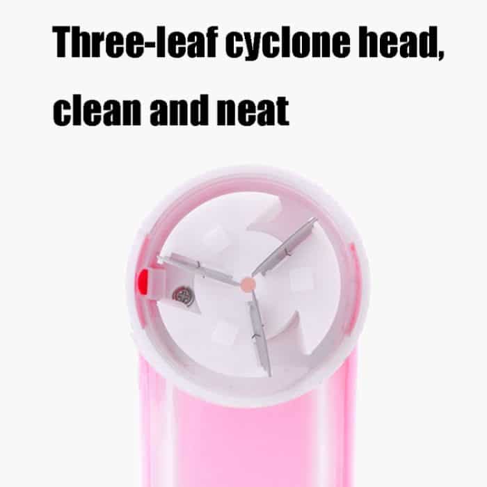 2 Stück tragbares USB-Enthaarungsgerät für Zuhause, Schlafsaal, Mantel, Plüsch-Wolllaken, USB Depilator – Bild 6