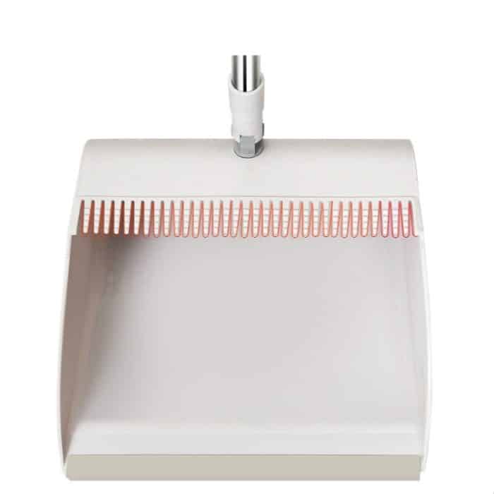 Kombination aus zusammenklappbarem, drehbarem Besen und Kehrschaufel für den Haushalt, Folding Standing Dustpan – Bild 3