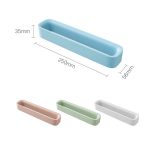 4 PCS Nahtlose Paste Lagerung Rack Wand Paste Schuh Rack Badezimmer Wand-Montiert Hausschuhe Regal Haushalt, Color Random Delivery – Bild 3