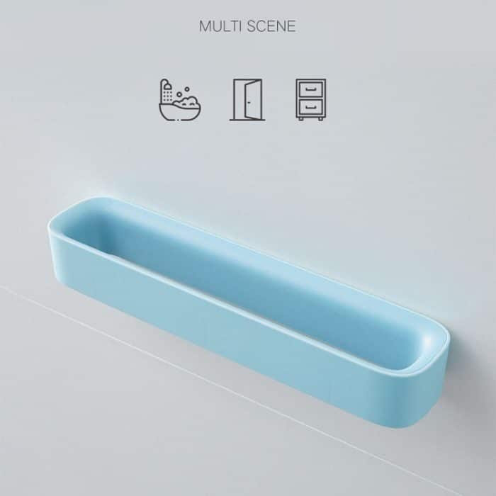 4 PCS Nahtlose Paste Lagerung Rack Wand Paste Schuh Rack Badezimmer Wand-Montiert Hausschuhe Regal Haushalt, Color Random Delivery – Bild 5